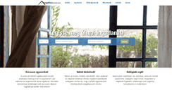 Desktop Screenshot of ingatlankinalat.com